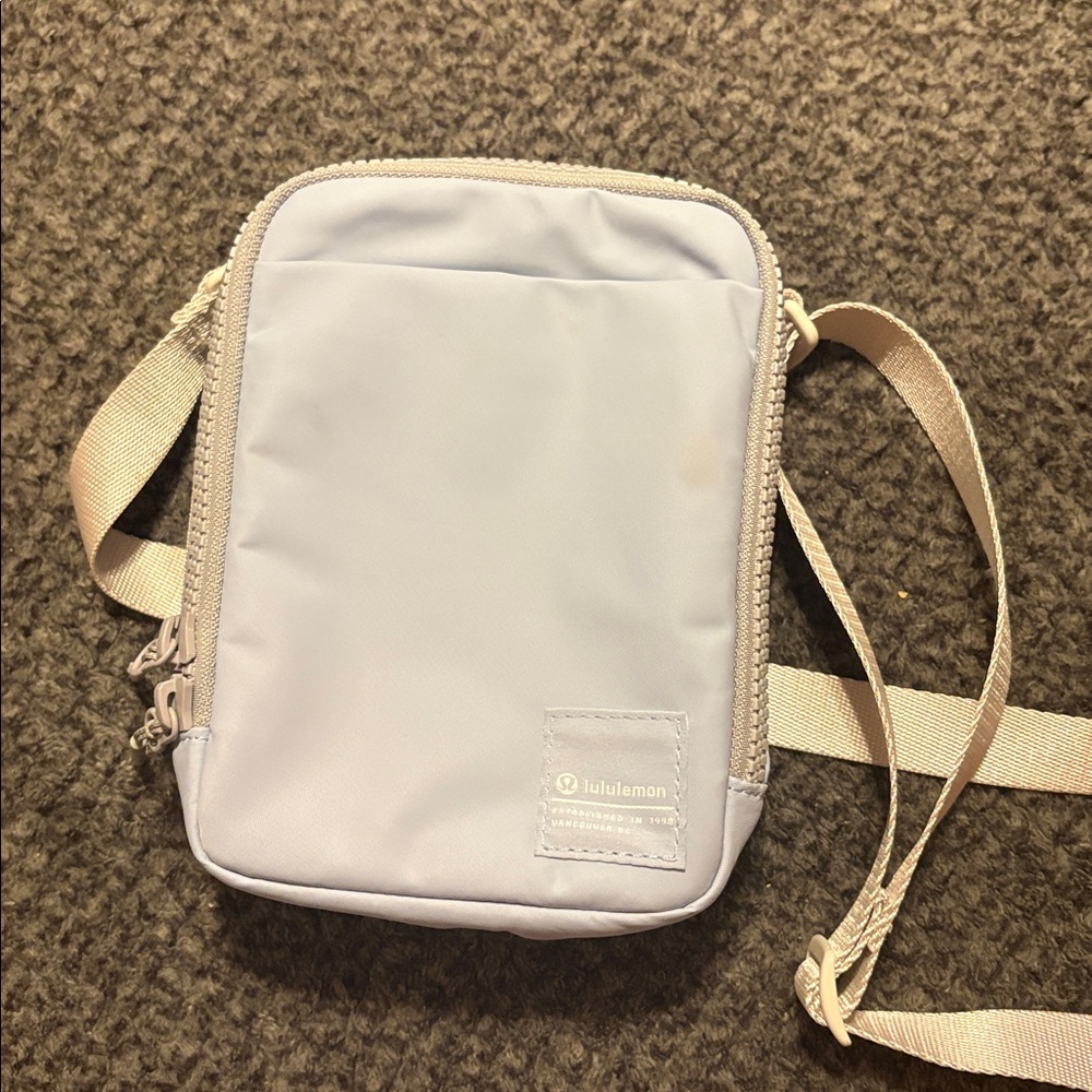 Lululemon Sky Blue Compact Bag